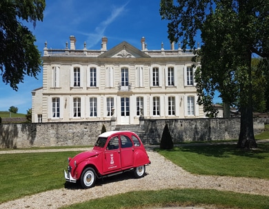 2 CV de La Dauphine château page