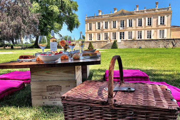 Piquenique sur l'herbe