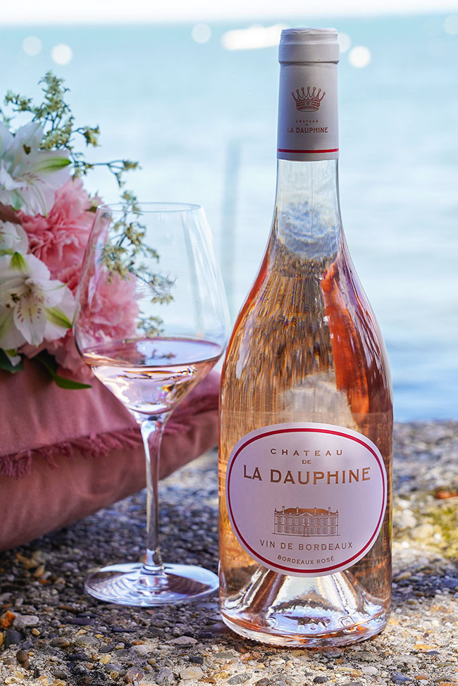 Vin rosé de La Dauphine
