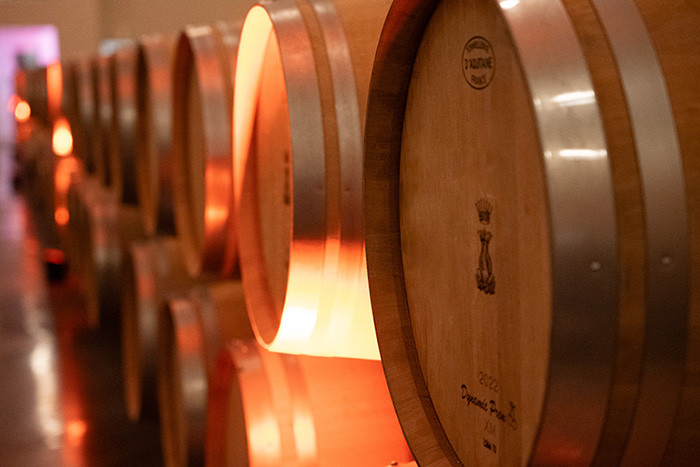 Barriques de vin
